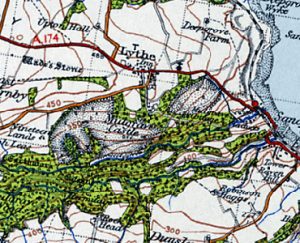 Old Mulgrave Castle Map